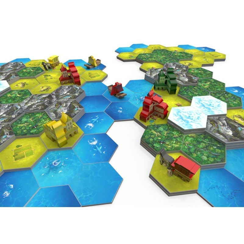 Rise and Fall 3D Board Game