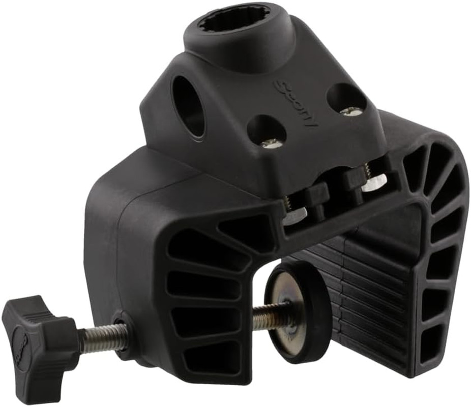 0449 Portable Nylon Clamp Mount with 241 Side Deck Mount,Black