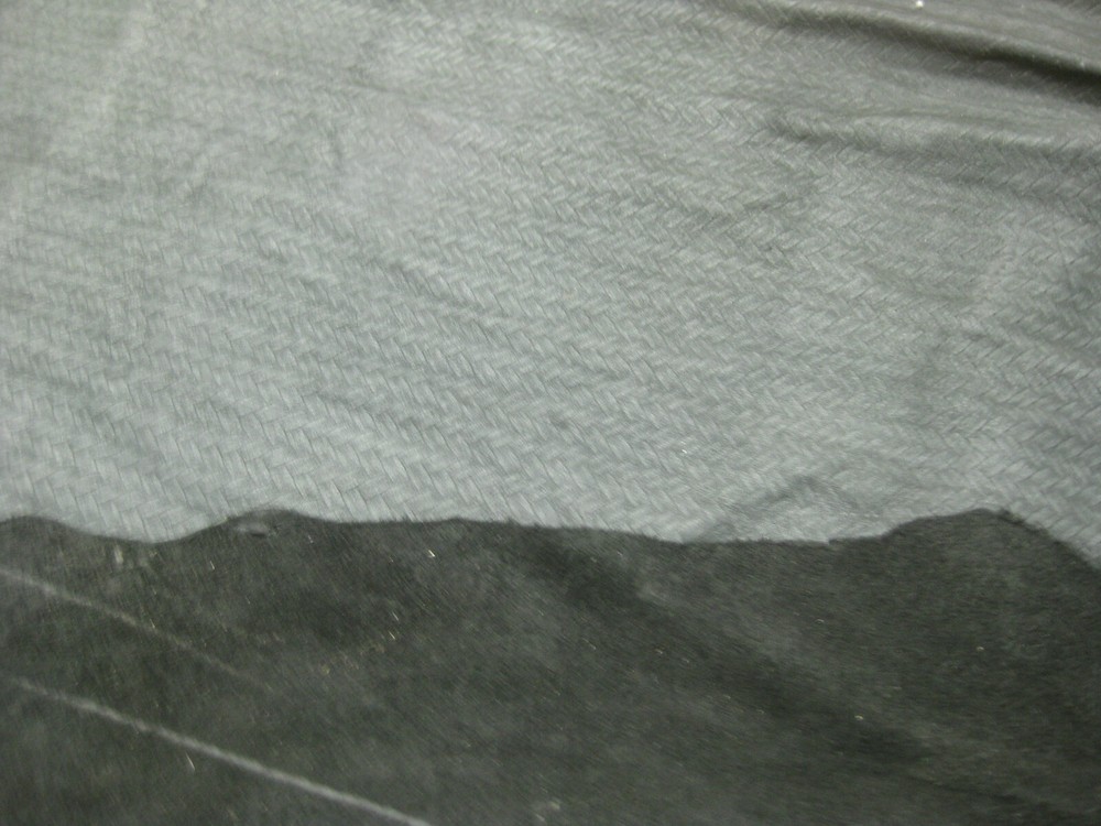 Black Top Grain Buffalo Leather #0009209 Has Patterns ROW 76
