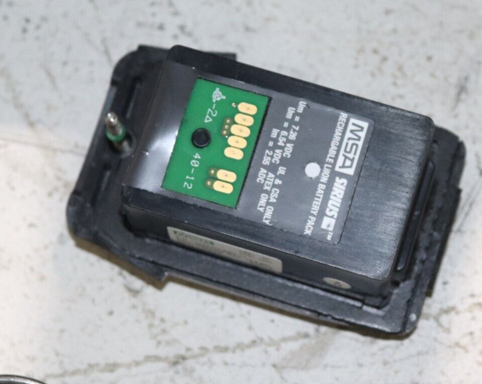 MSA Sirius Multi Gas Detector   Rechargeable Battery