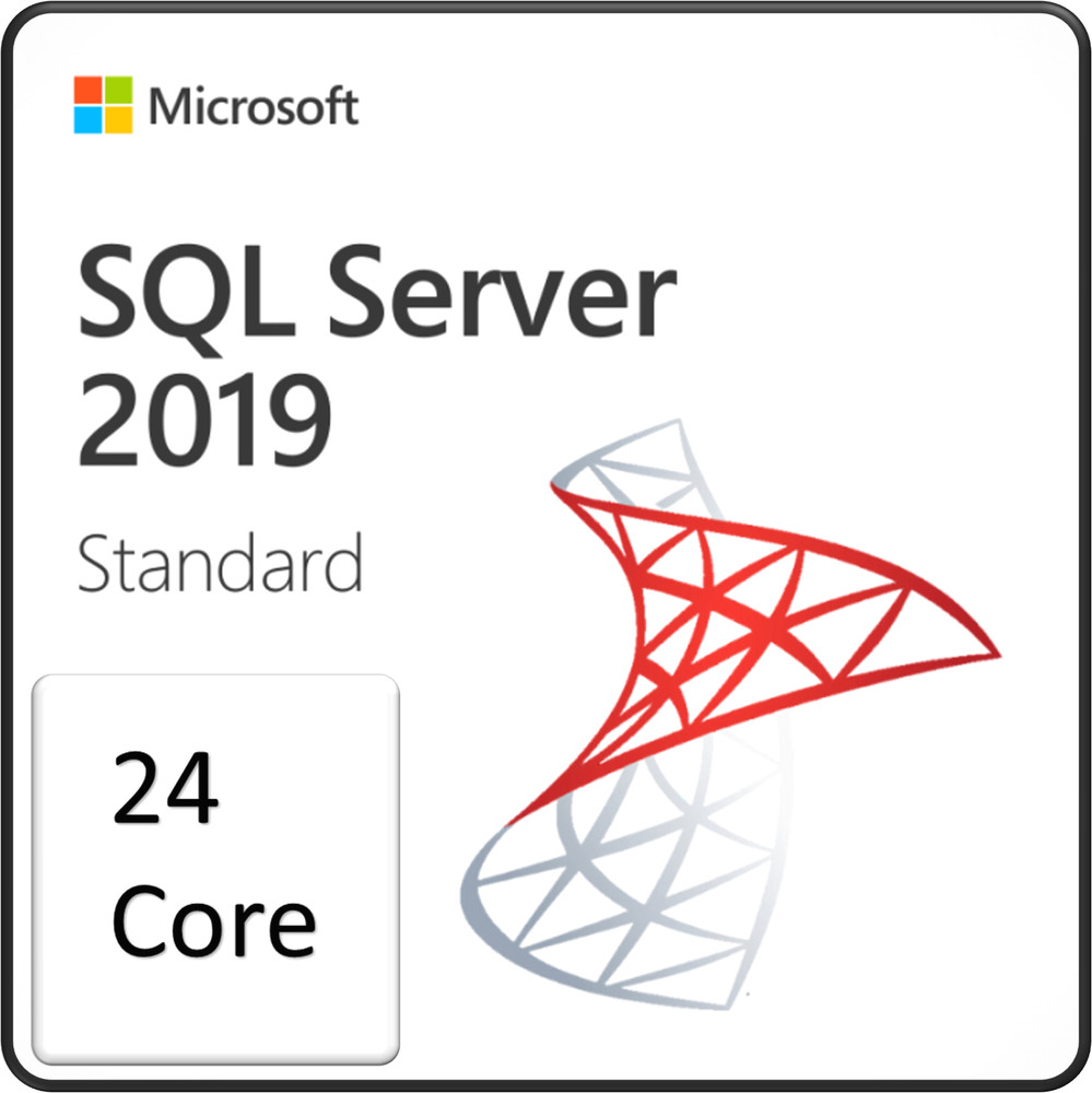 Microsoft SQL Server 2019 Standard Edition - 24 Core License