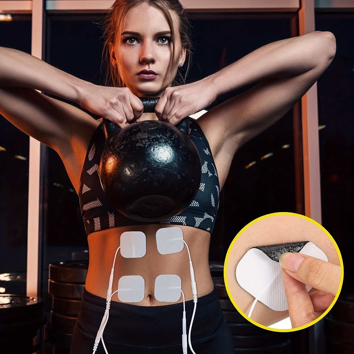 40 TENS Electrode Pads EMS Replacement Unit 7000 3000 2x2 Muscle Stimulator BULK