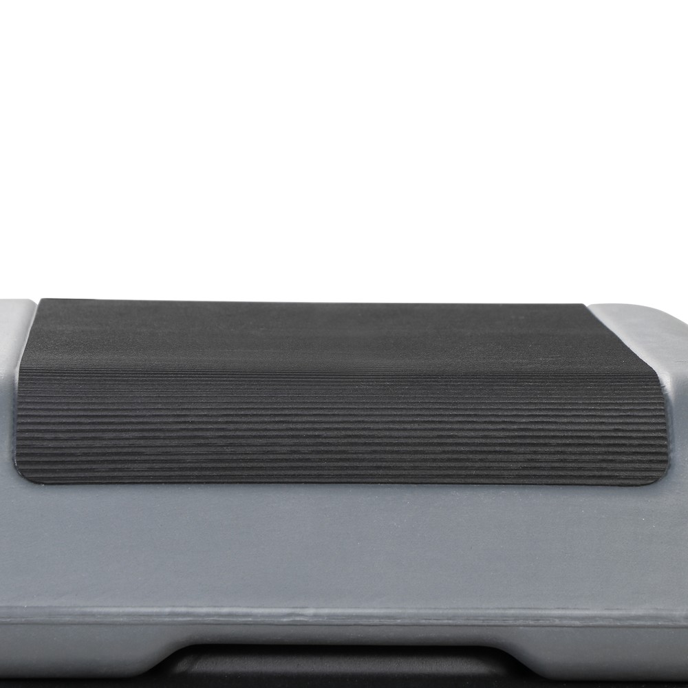 16"x16" Adjustable High Step Aerobic Platform with 4 Risers for Exercise 2 Color