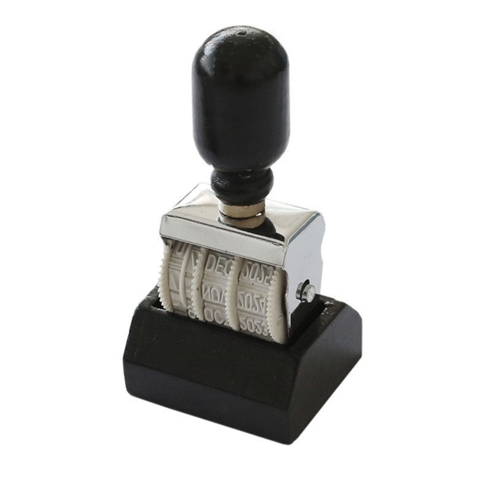 Egg Date Stamp Adjustable Date Roller Stamp Month Day & Year Marker For