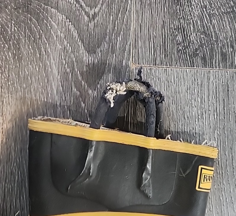 Vintage Ranger Rubber Co Firemaster Boots Size 4? USA