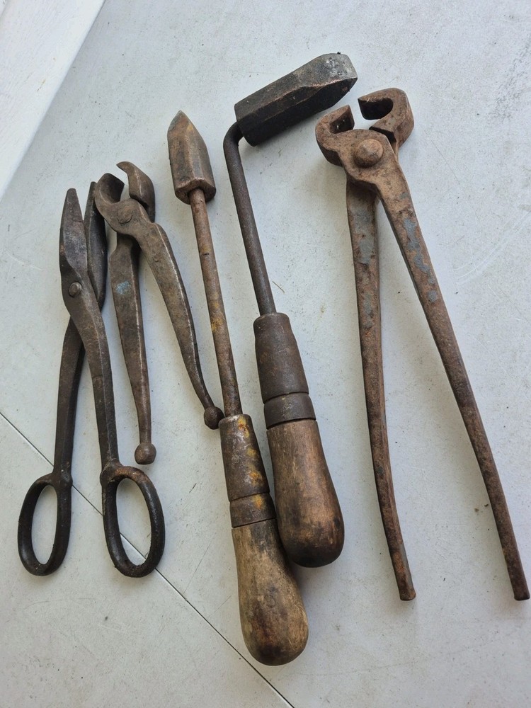 ANTIQUE TOOLS ,BLACKSMITTING AND OTHER TOOLS
