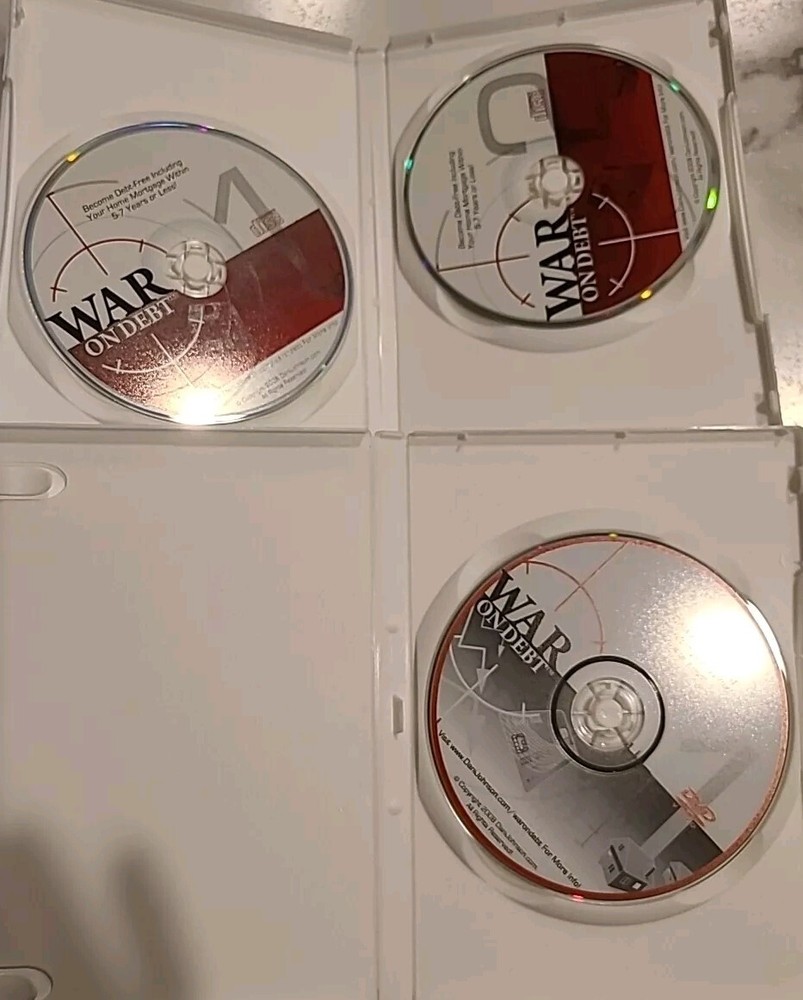 Dani Johnson WAR ON DEBT SET Home Study Program DVDs WORKBOOK 