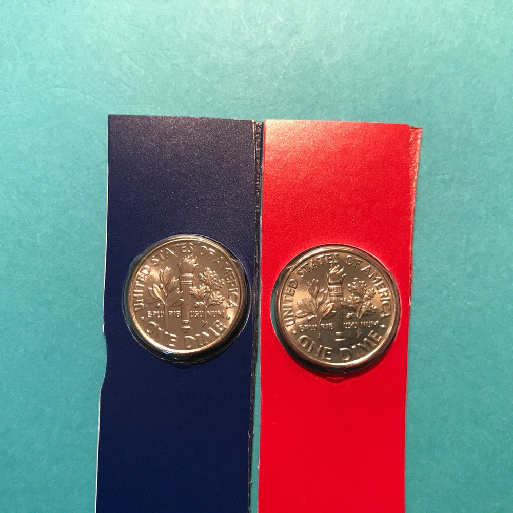 2019 P&D Roosevelt Dimes From US Mint Set Unc FREE SHIP