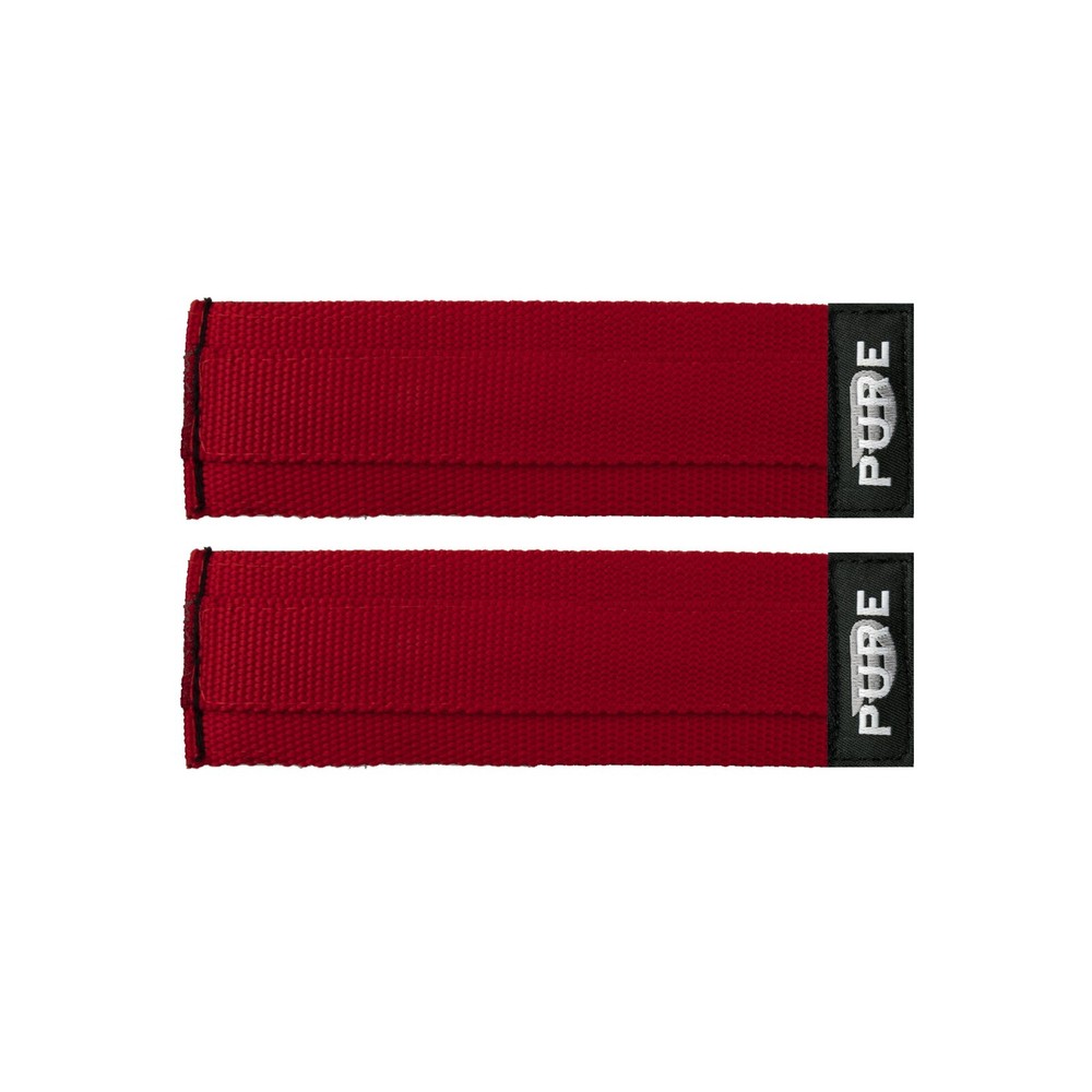 Toe Straps Pure Pro Footstraps Red