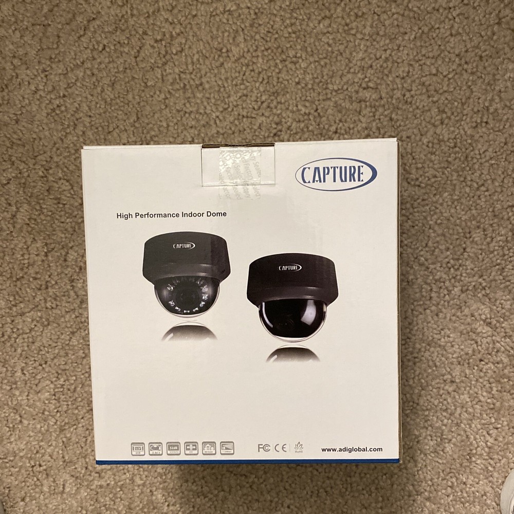 Capture High Performance Indoor Vandal Dome