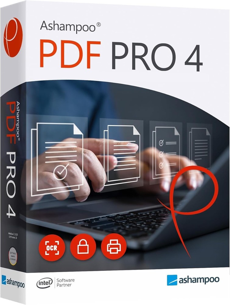 PDF Pro 4 - incl. OCR - sign PDFs - create forms - edit, convert, comment, cr...
