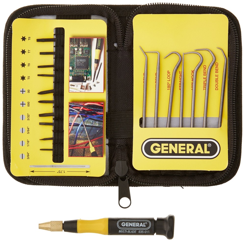 Pick and Screwdriver Set #63517 with Pouch