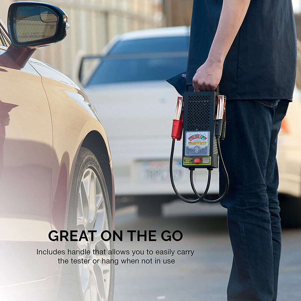 Car Battery Load Tester 6V 12V Voltmeter 100Amp Analyzer 5 Seconds Fast Test