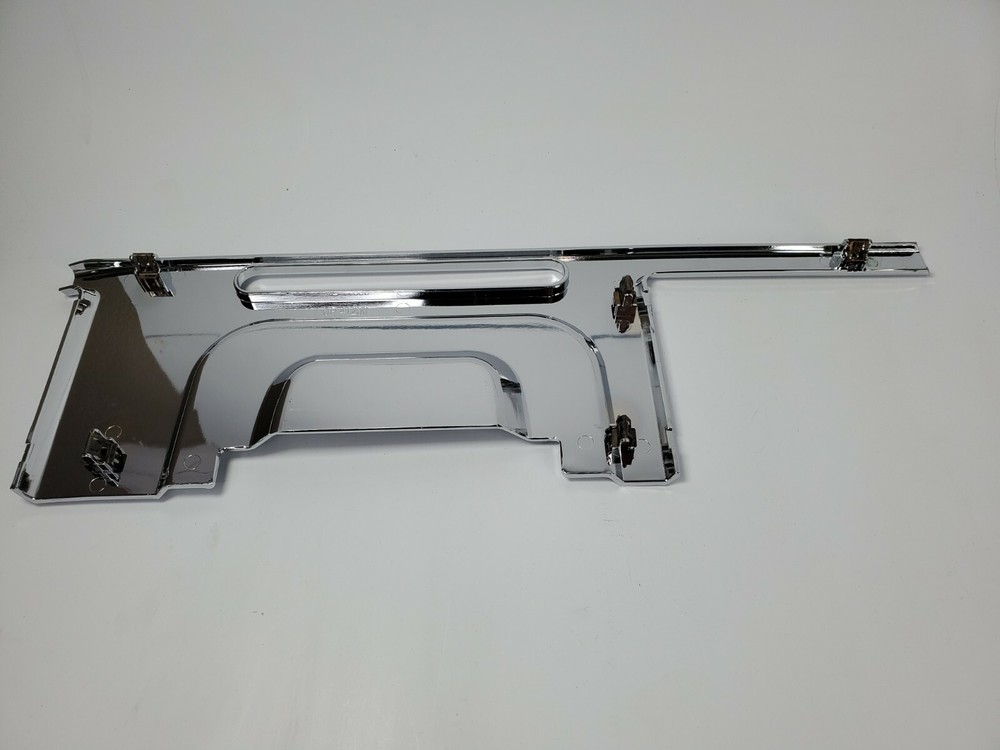 Set Chrome Dash Panel Trim Pieces for 2006+ Peterbilt Console