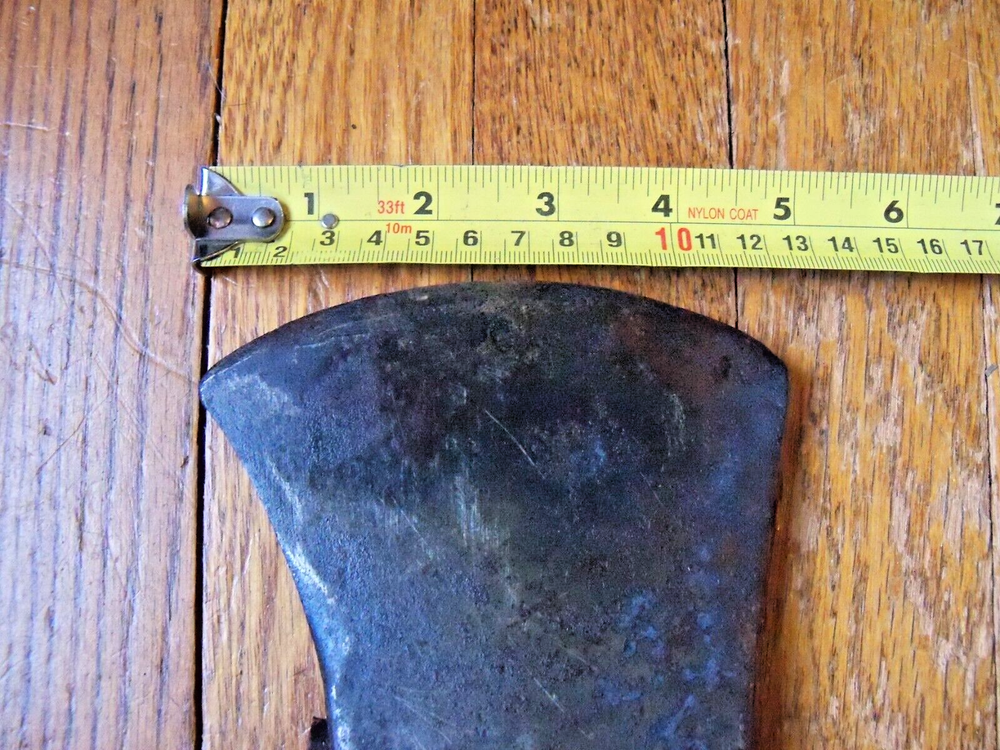 Vintage Unmarked Heavy Double Bit Axe Head