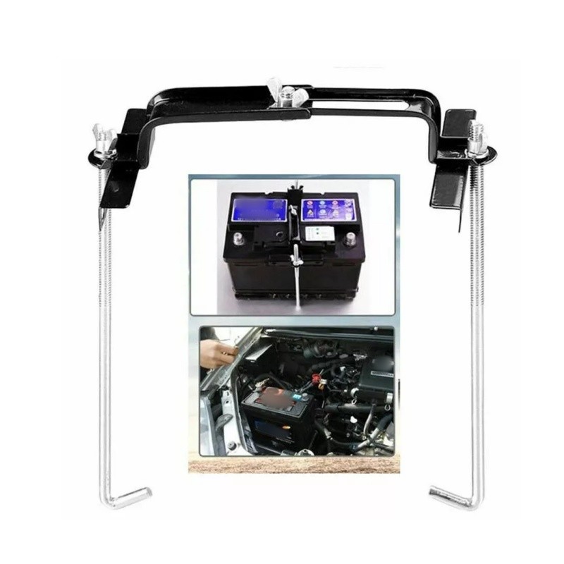 Adjustable Battery Hold Down for Tray Universal Adjustable Car Battery Holder