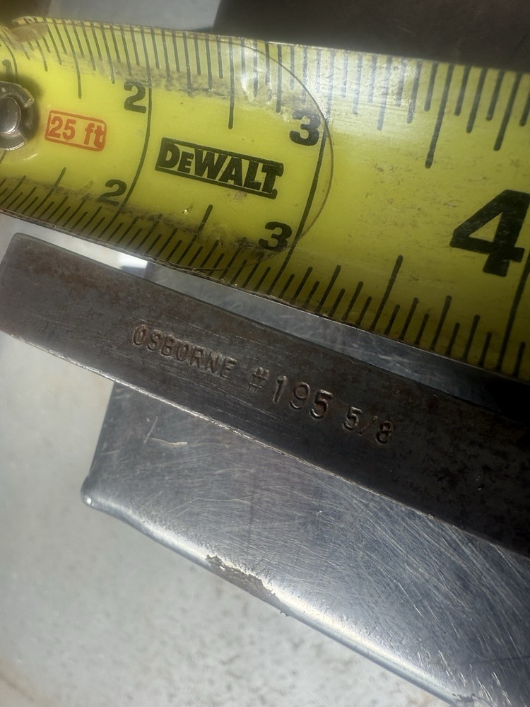 Osborne Brick Jointer 5/8 OD Vintage
