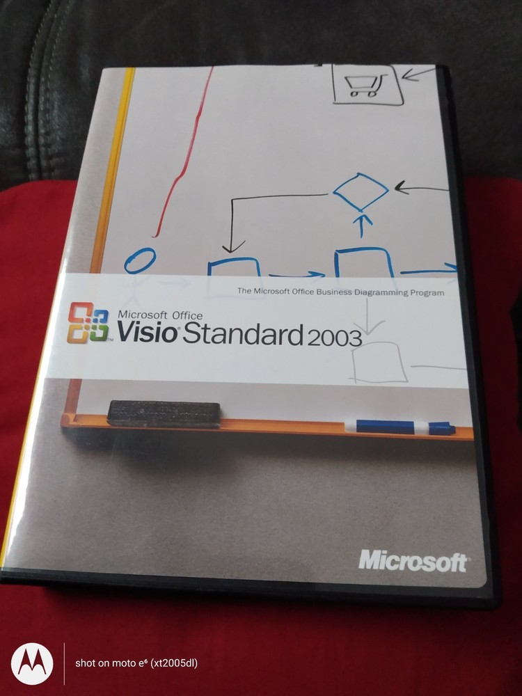 Microsoft Office Visio Standard 2003 w/ CD key & Booklet