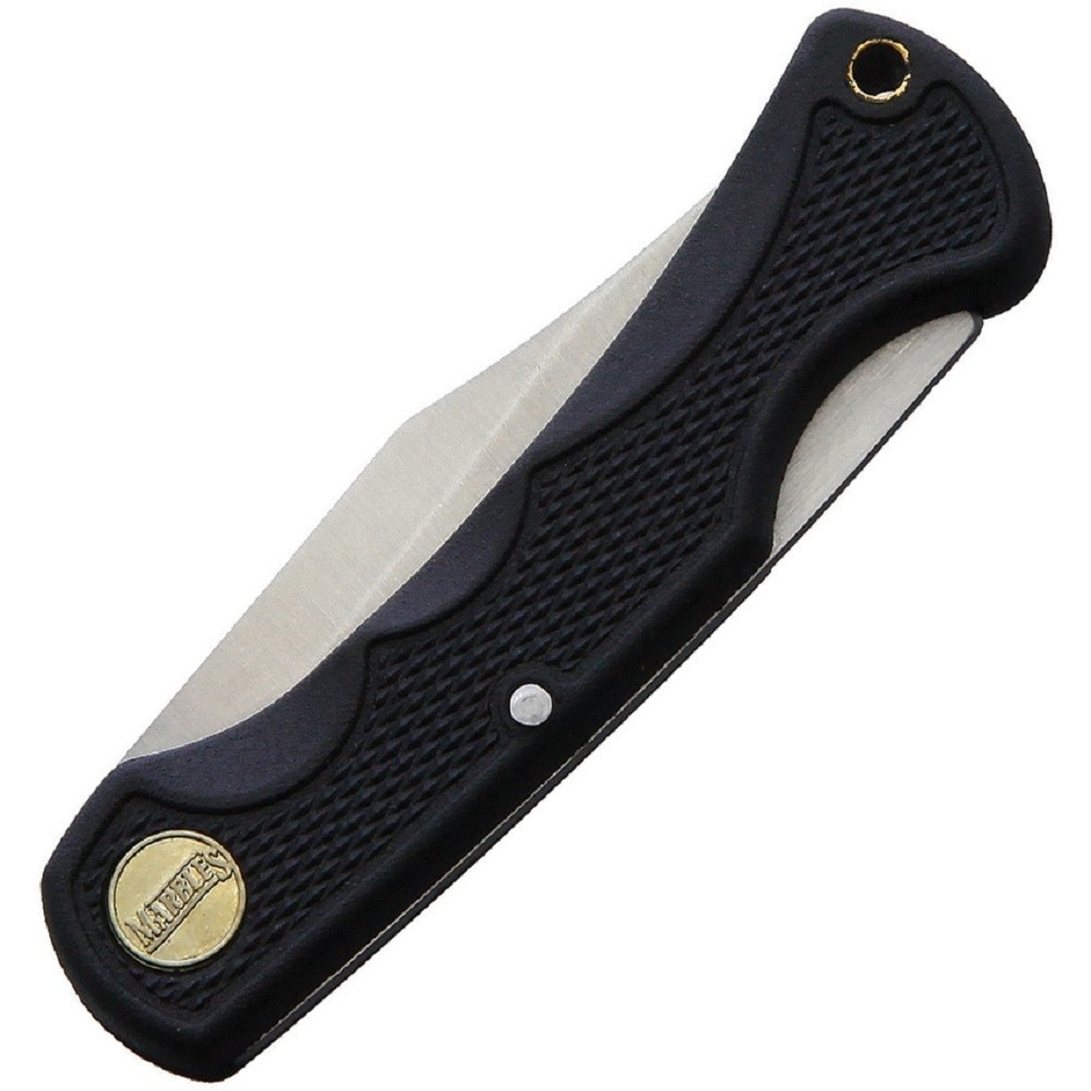 Marble's Small Black Lockback Knife - Free Shipping!