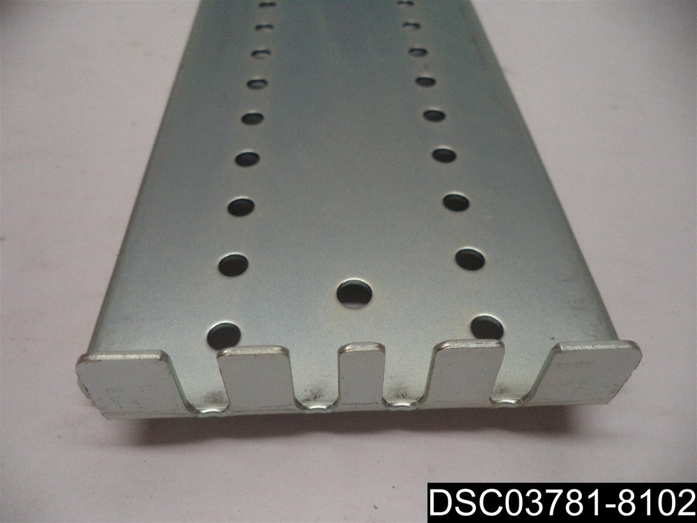 Qty= 2: GENERAL DEVICES CHASSIS TRAK TELESCOPING SLIDES VENT RAK B-308