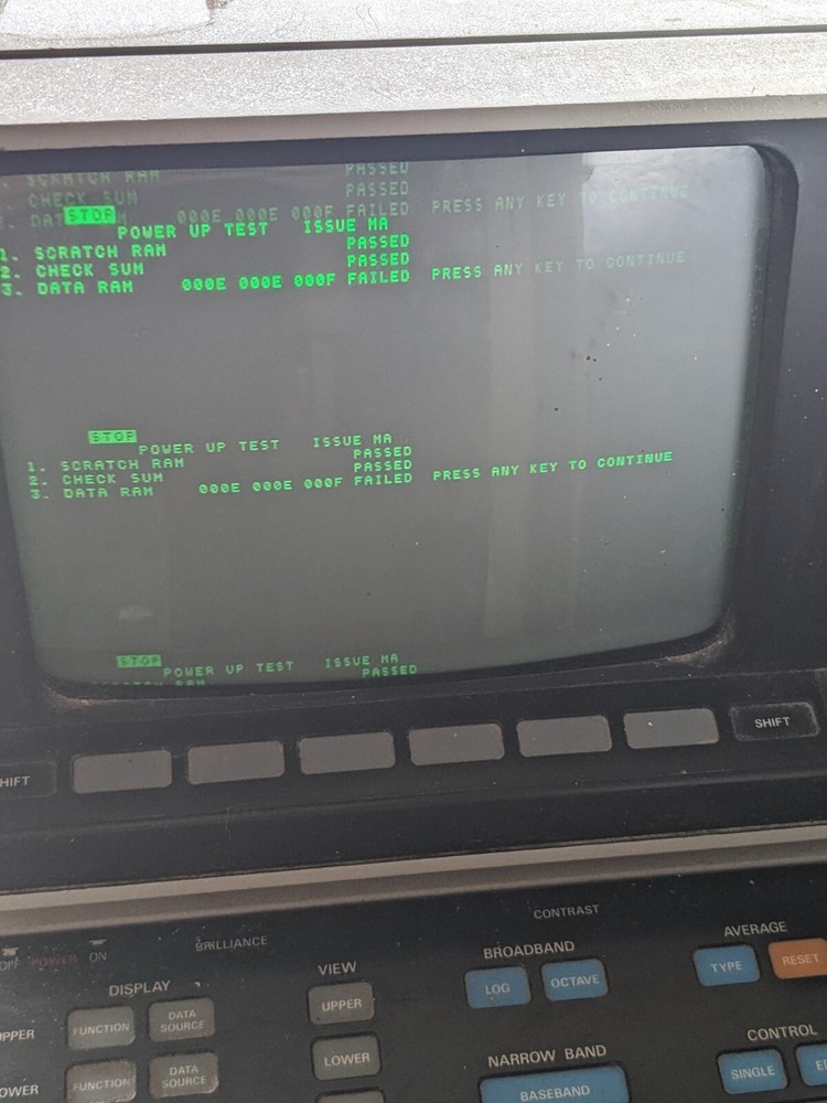Solartron Schlumberger 1201 FFT Spectrum Analyzer