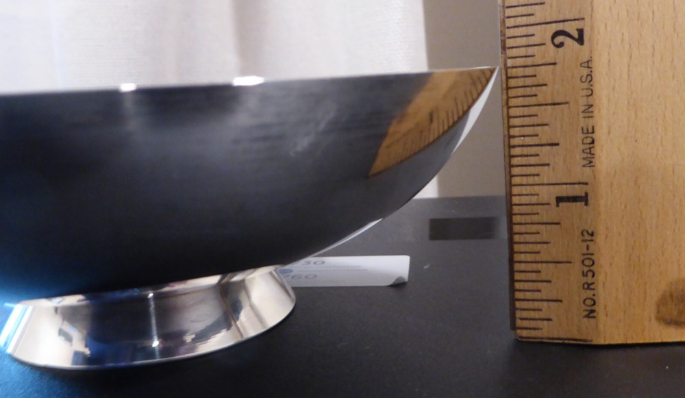 VTG Fisher Silversmith Keith Bowl Silver Plate EPC #K15 - 5 1/2" Dia 1 3/4" Tall