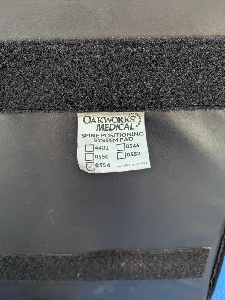 Oakworks Spine Positioning System with Pads (REF: SPSXXTT)