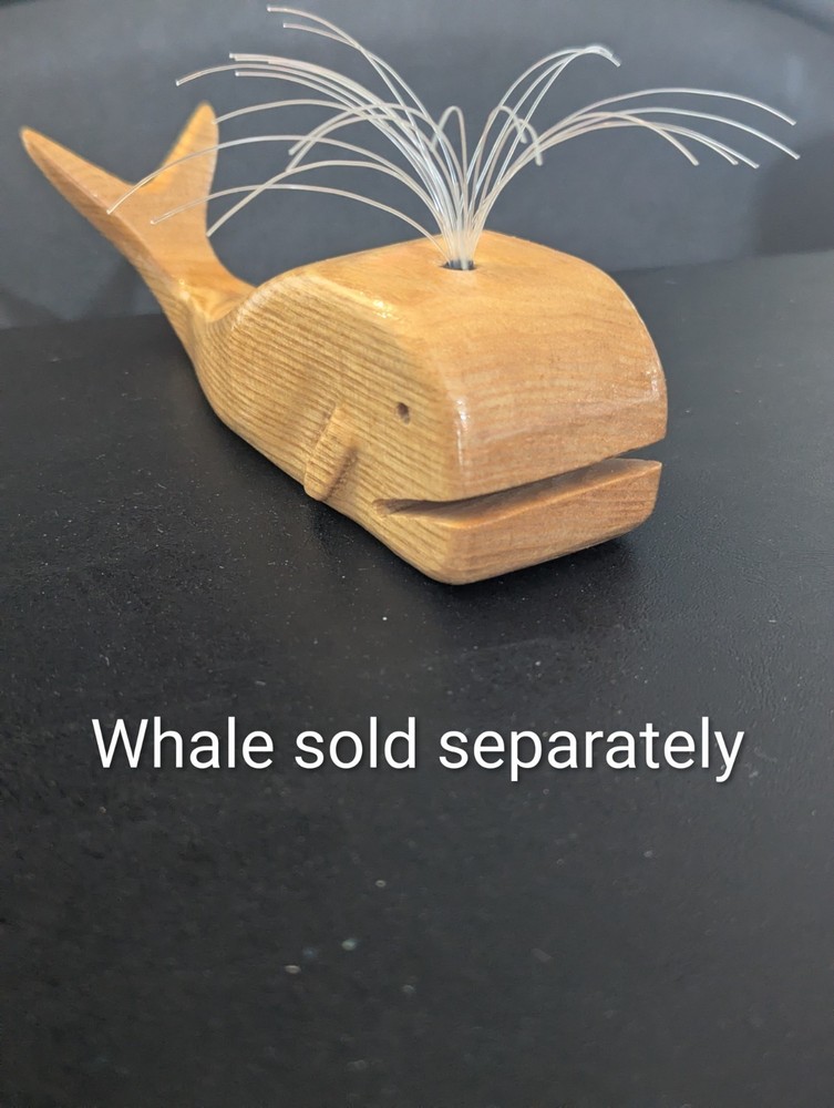 Whale Spout Insert For Puzzle Whale, Puzzle Whale Accessory