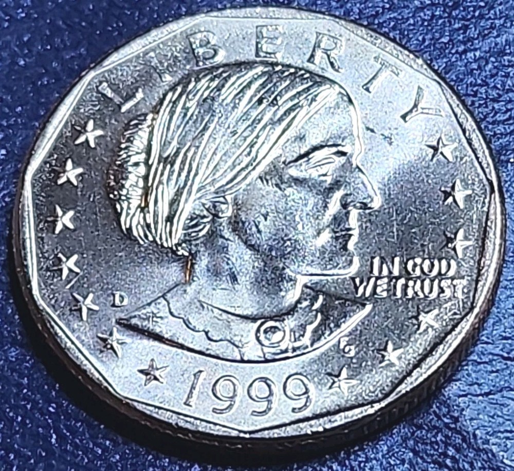 1999-D Susan B Anthony Dollar $25 Roll ■ GEM/UNC ■ #5100