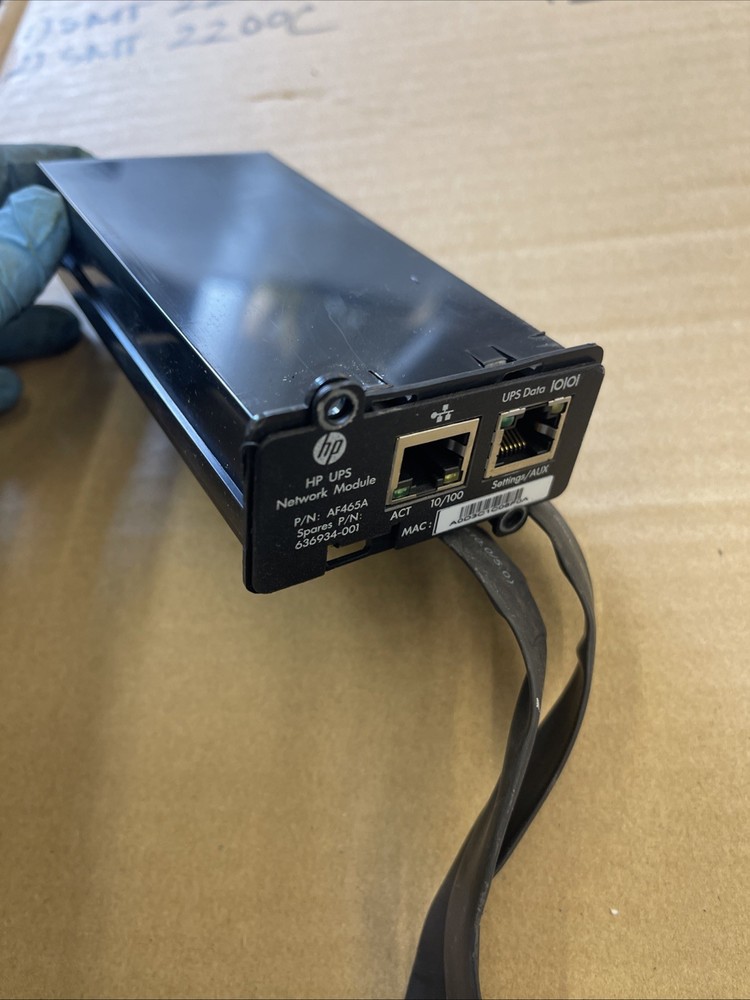 HP AF465A UPS Mini-Slot Network Module 632555-001
