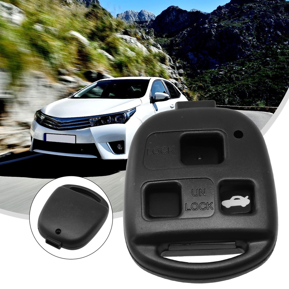 Key Button Pad Key Shell 3Button Auto Care Car Accessories Car Remote Key Case