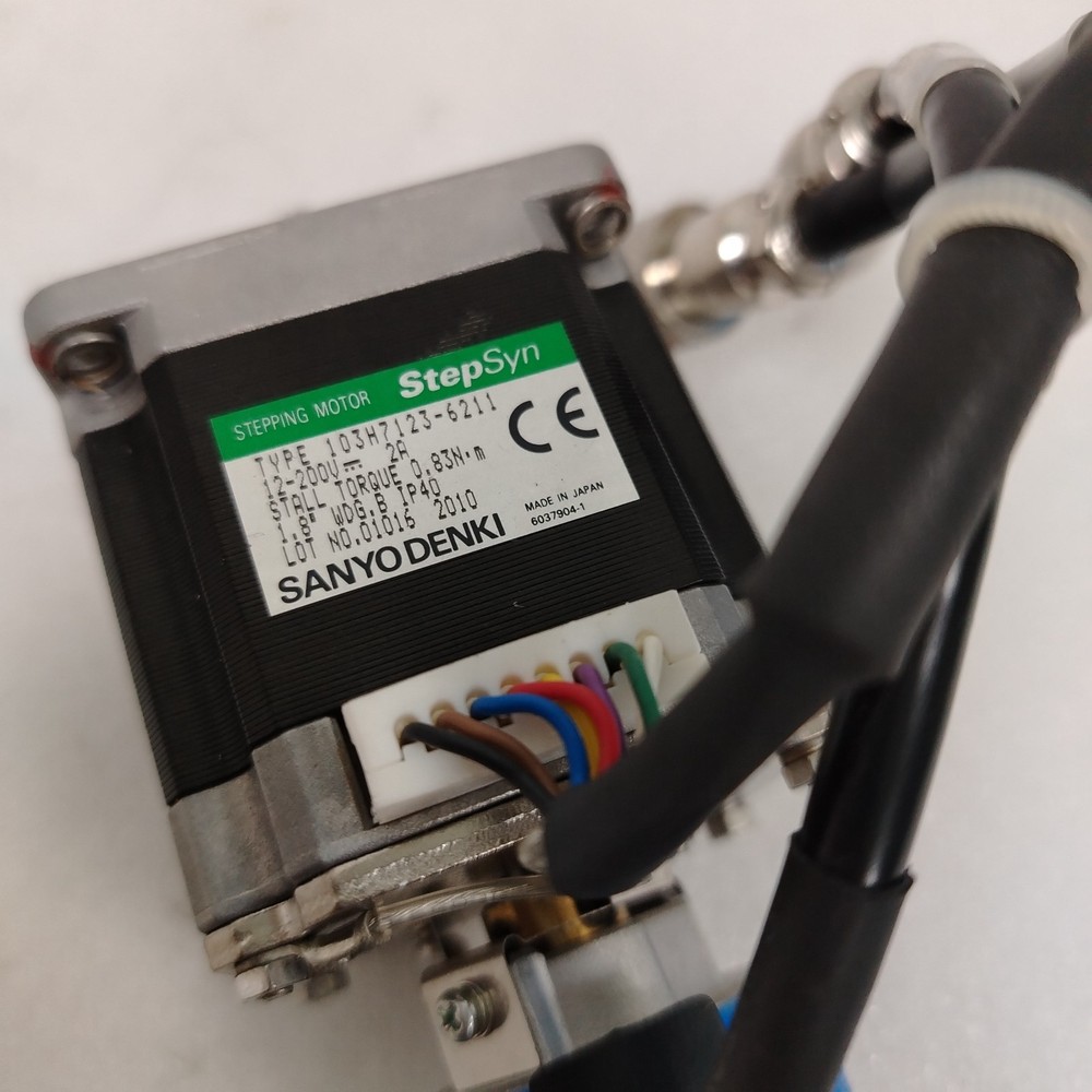 ASM 02-33366-02 Stepping Motor Sanyo Denki 103H7123-6211 With FA-CODER