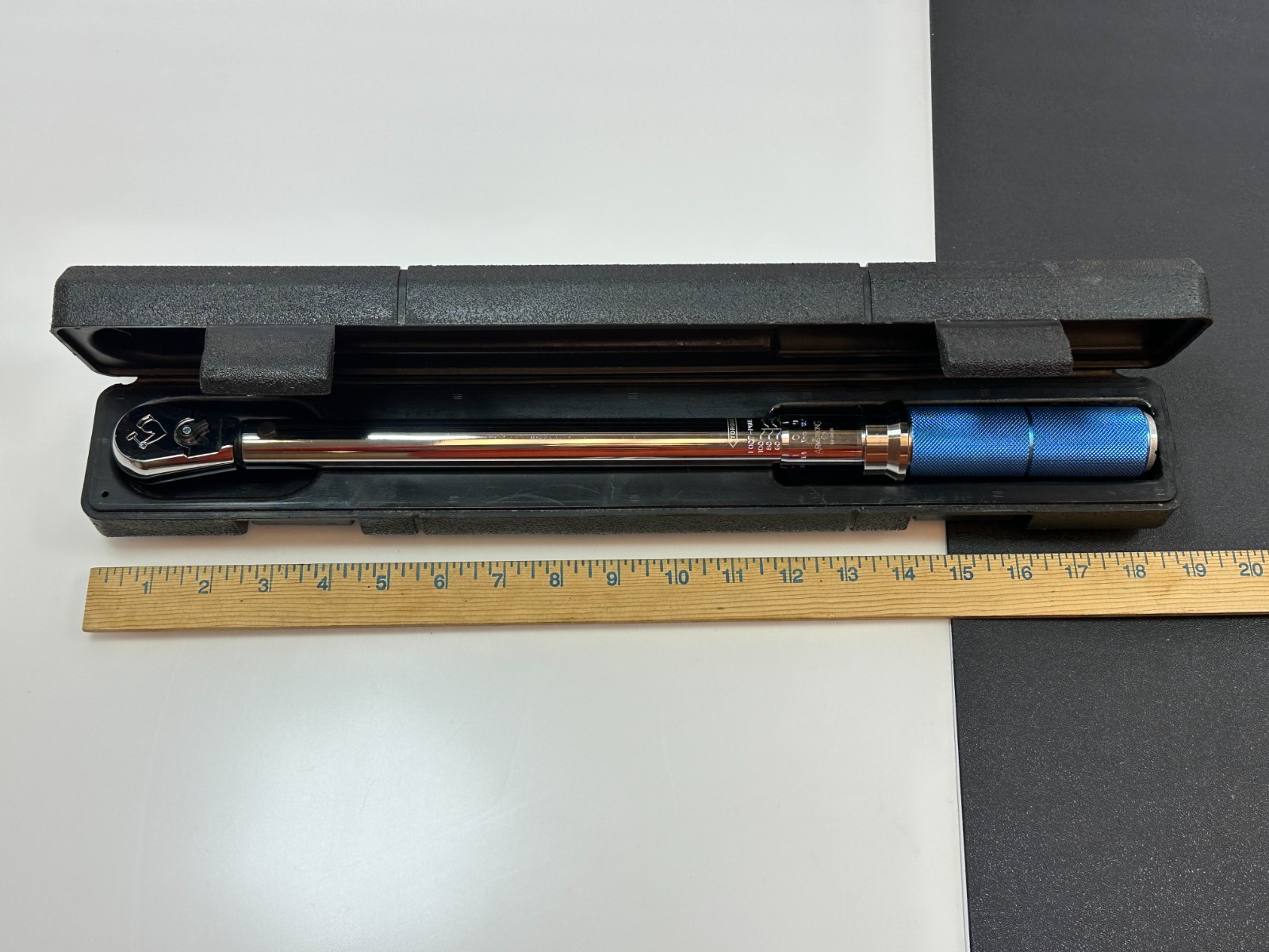 Armstrong Tools USA 3/8" Drive Micrometer Torque Wrench 10 ft/lb - 100 ft/lb