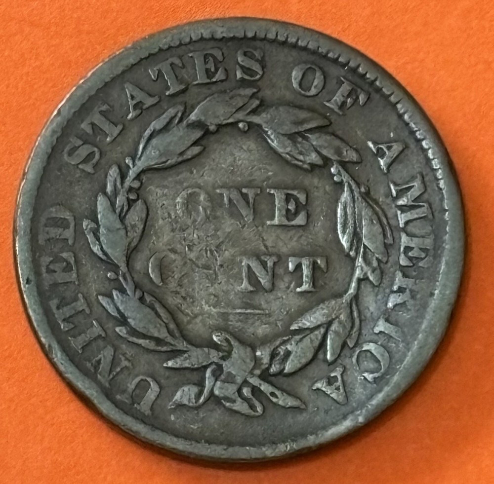 1835 Coronet Head Large Cent - Nice Date - Clear Liberty