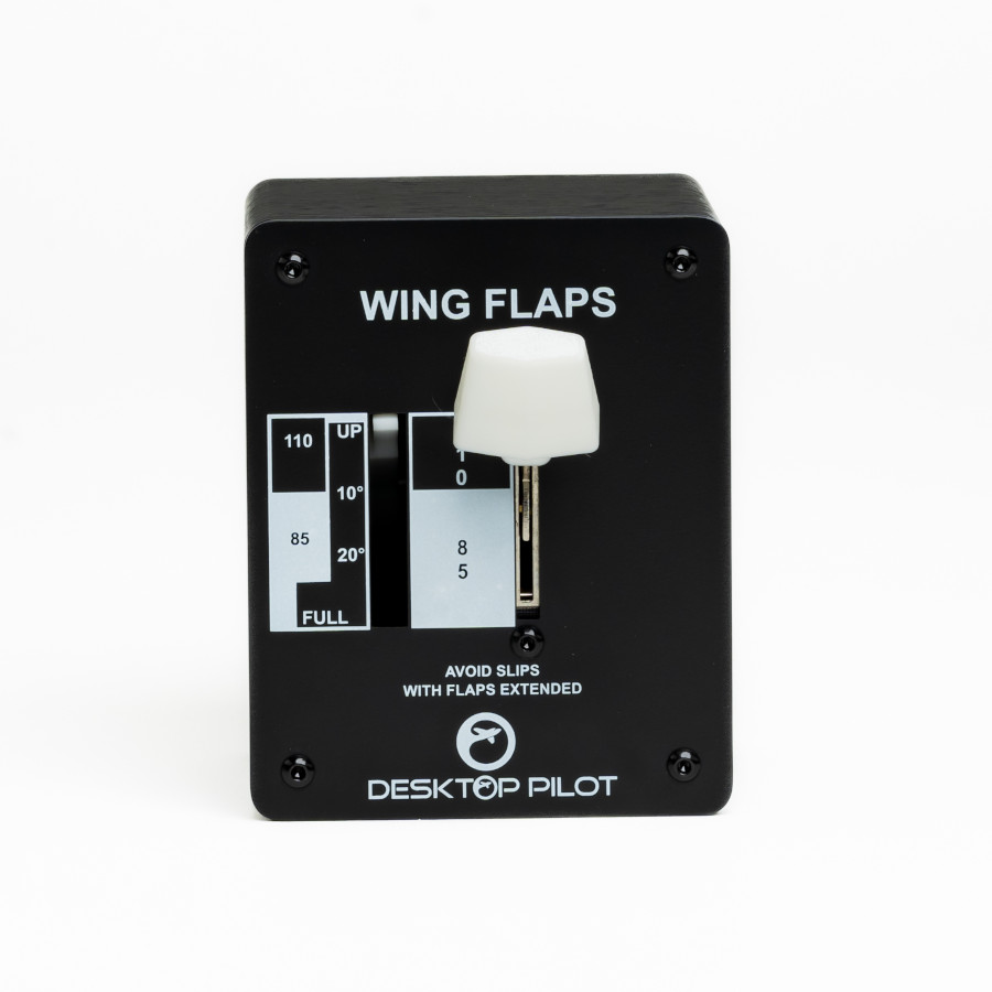 C172 Flaps Panel with Motorized Indicator for Flight Simulators - Fast Shipping