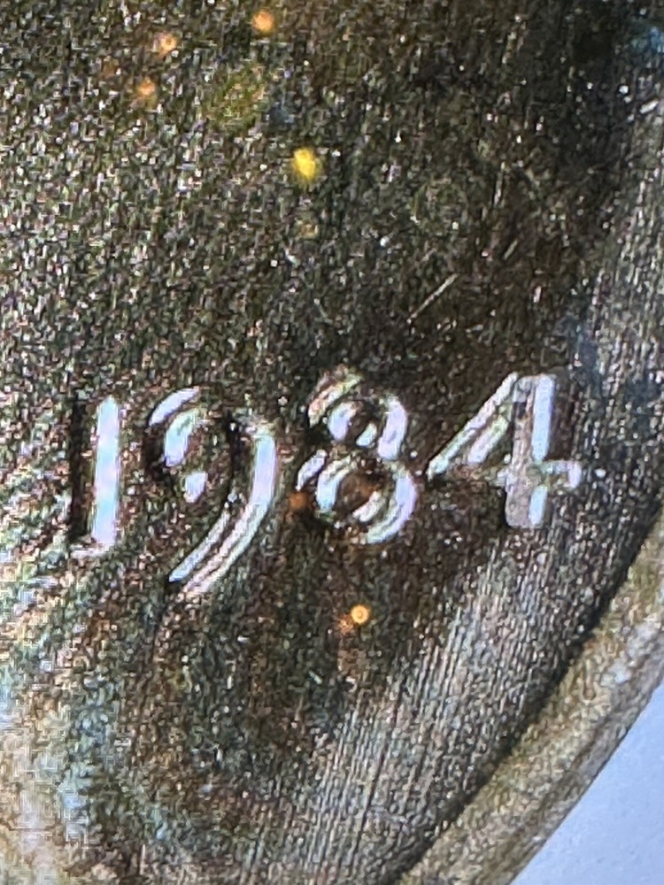 1984 Very Good Penny With Multiple D D Very Rare Errors # 1 ⭐️⭐️⭐️⭐️⭐️