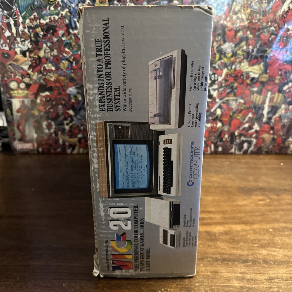 Commodore VIC-20 Computer System - Complete Matching Serial - Authentic - Clean