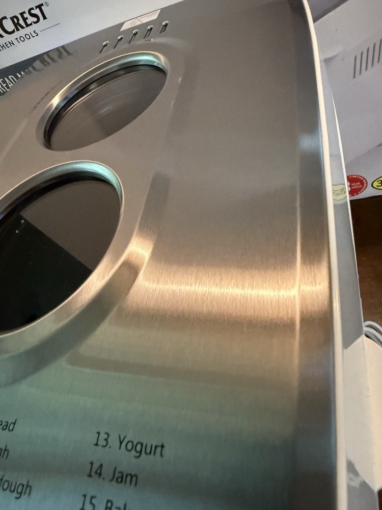 SilverCrest SBB 850 D2 Large Bread Maker in White 16 Programs Tested See Video