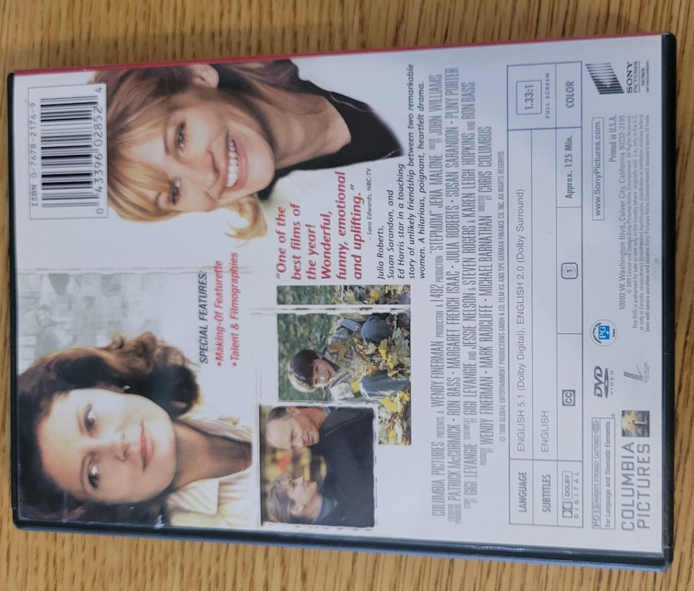 Stepmom DVD