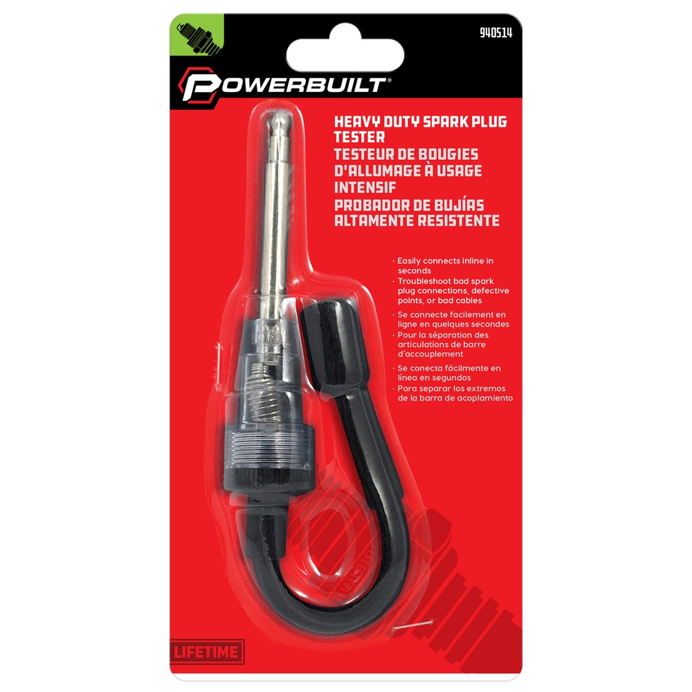Powerbuilt Heavy Duty Spark Plug Tester - 940514
