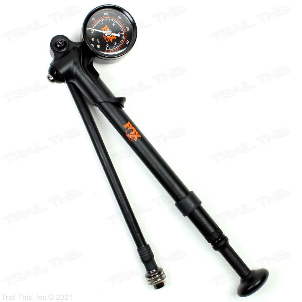 Fox High Pressure 350psi MTB Bike Compact Suspension Fork & Rear Shock Pump
