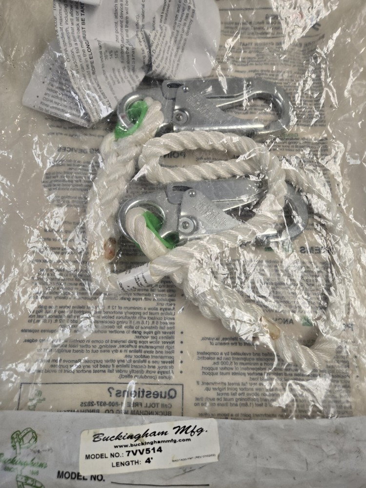 Buckingham 4ft Restraint With Snaps New