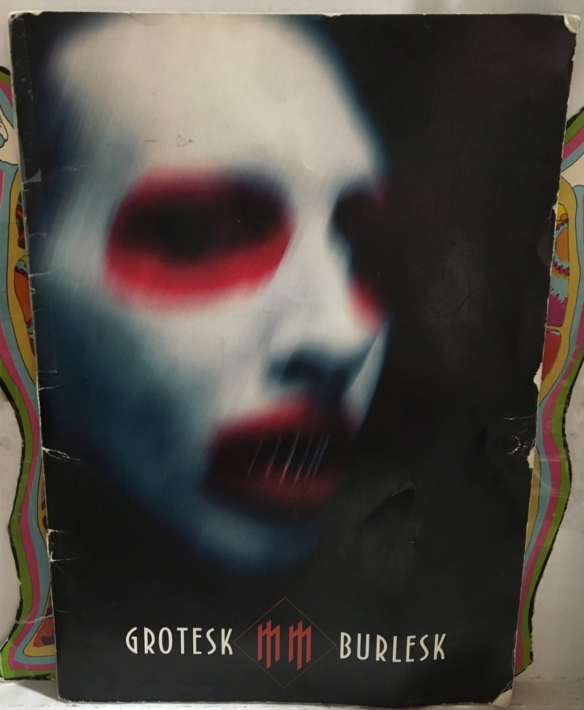 Marilyn Manson Grotesk Burlesk Tour Program
