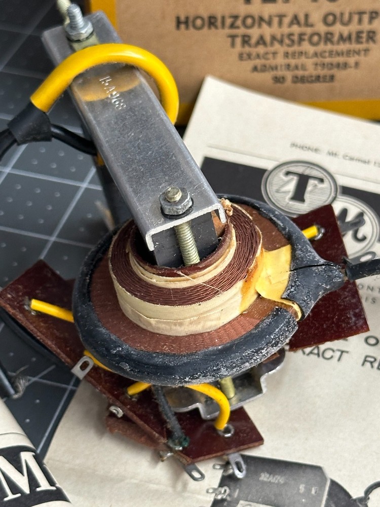 2-pack Thordarson FLY-78 Transformer Horizontal Output 90-DEG Admiral 79D48-1