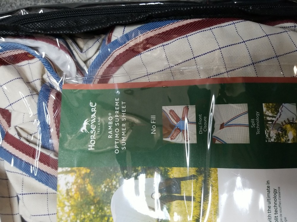 Horseware Rambo Optimo Supreme Summer Sheet. Size 6'6