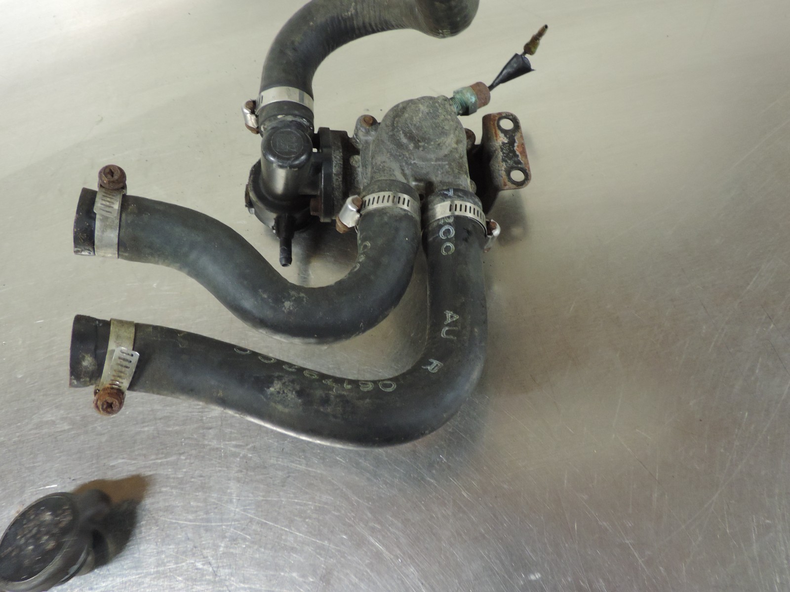 1988 Kawasaki Mule 1000 KAF450 Radiator Hoses Fill Neck Thermostat Housing