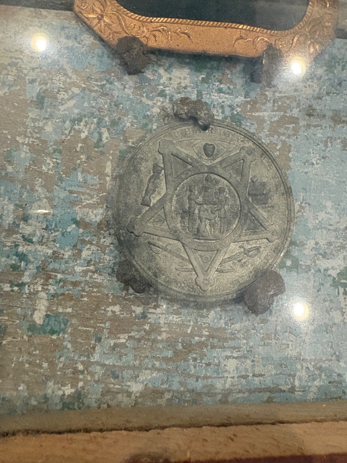 Civil War Drummer Boy Tintype and His Medals