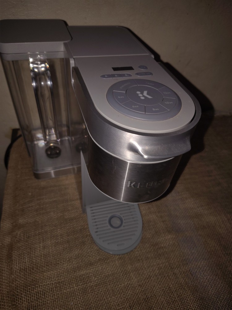 Keurig K-Supreme Pod Coffee Machine Silver K-Cup Compatible Digital Control