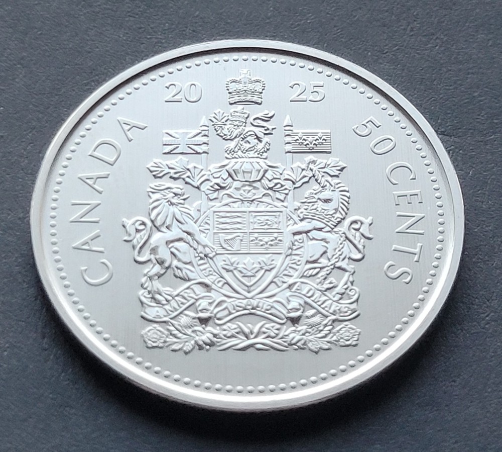 *** CANADA  50  CENTS  2025  ***  SPECIMEN  ***