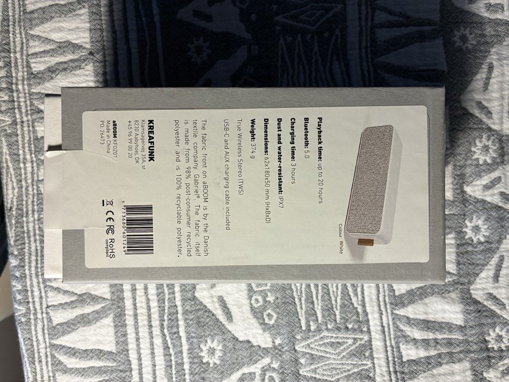 Kreafunk aBoom Bluetooth Speaker